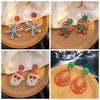 European & American Christmas Earrings: Cute Snowflake & Tree Designs for Women