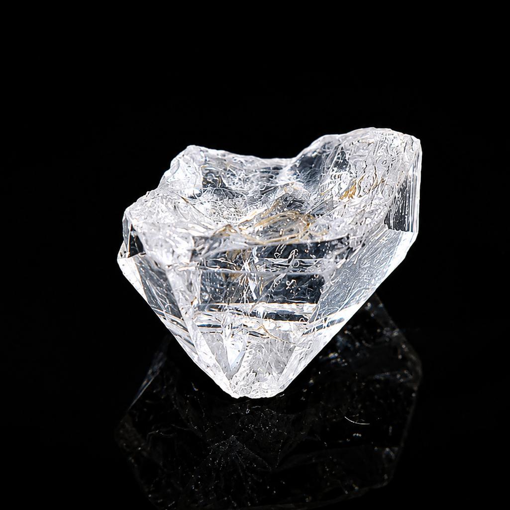 Herkimer Diamond Crystal Stone | Clear Quartz Gemstone (23 Carat) 23 Carat белый