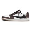 Travis Scott X Air Jordan 1 Pantofi de Baschet Vintage Unisex Low top Negru DZ4137-700(Echipa1698-)