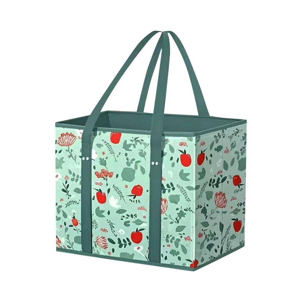 Shopping Bags, Reusable Shopping Bags, Reinforced Bottom, Foldable Tote Bags