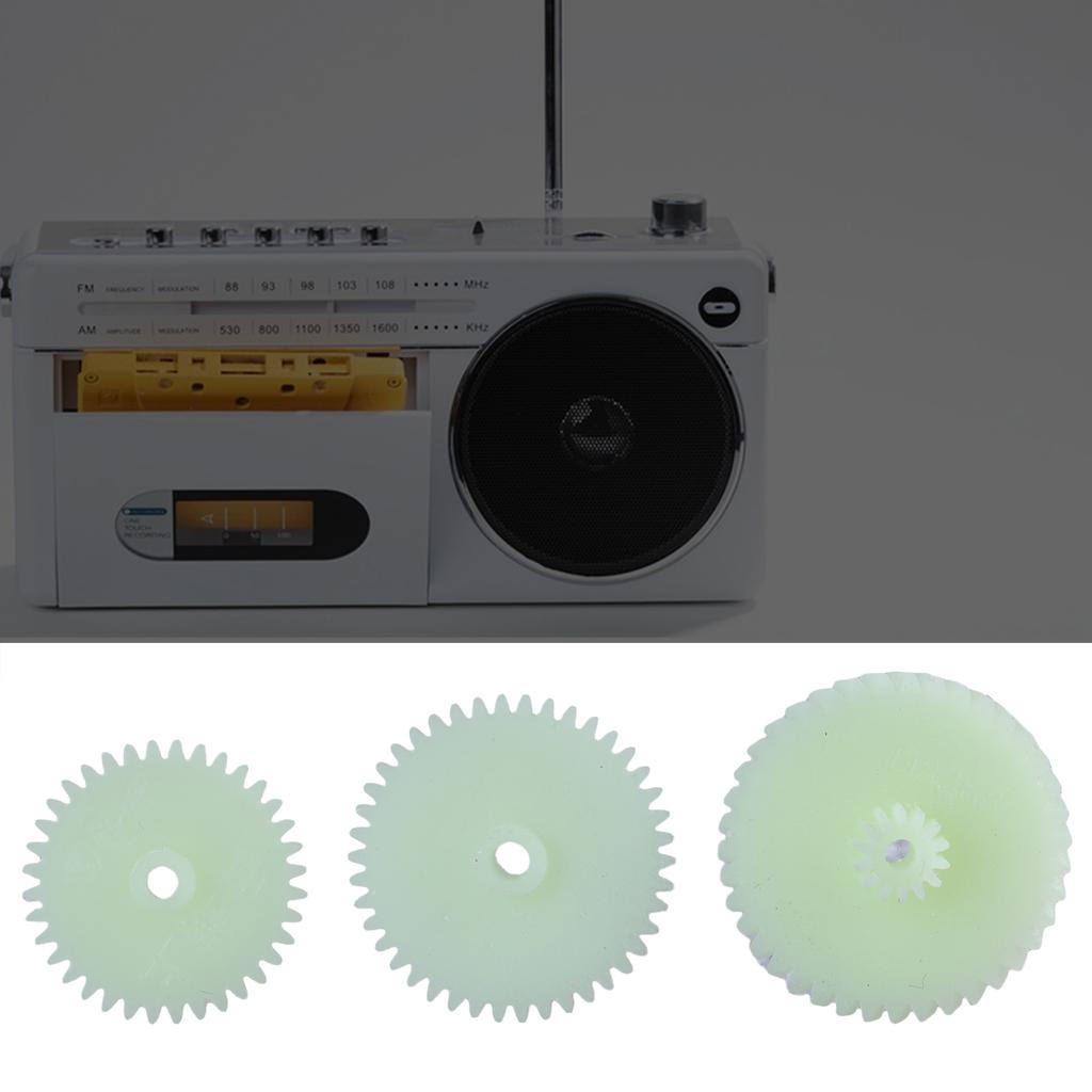 3Pcs/set Cassette Gear Portable Designing Easy Installation for D8268 D8269 D7160 D8040 D8437 Replacement Repair