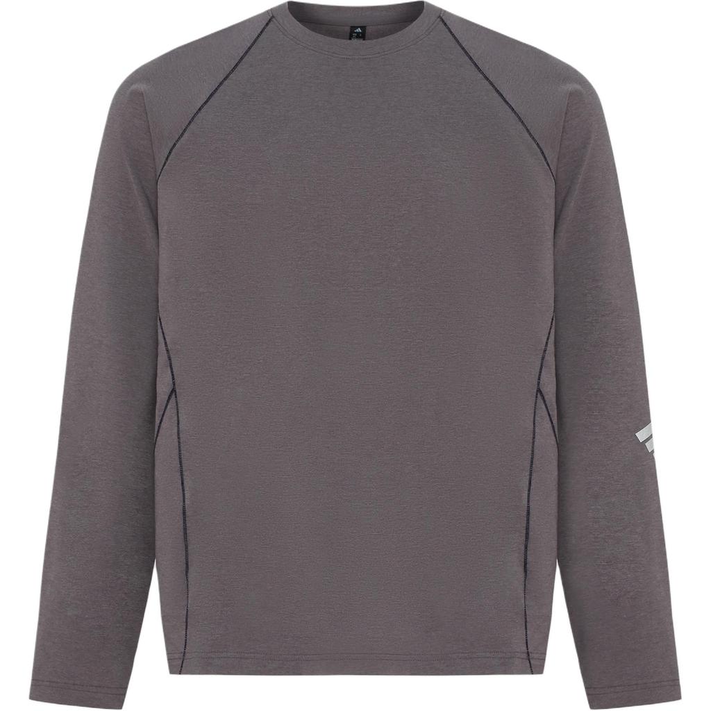Men's Adidas Terrex T-Shirts Men's Stratum Gray Crew Neck Other