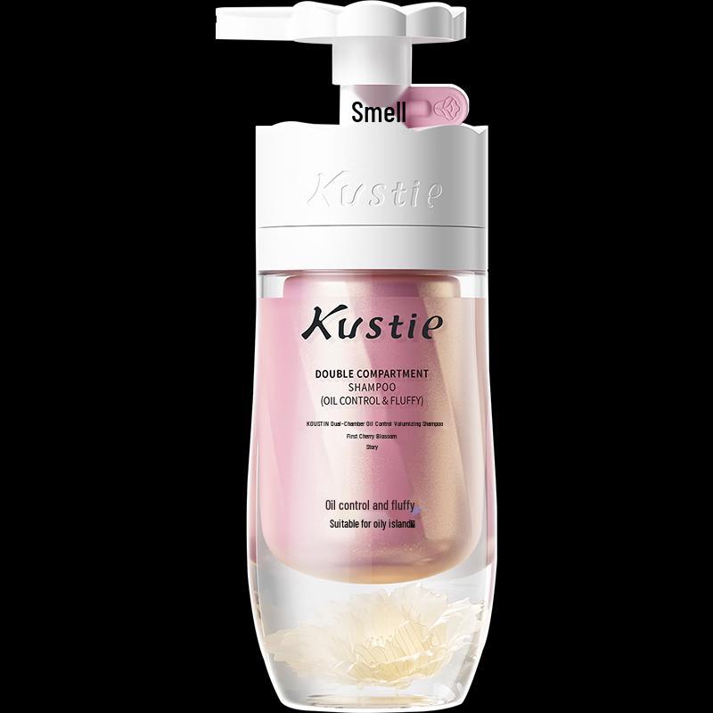 Kustie Dual-Chamber Oil Control Volumizing Sakura Shampoo