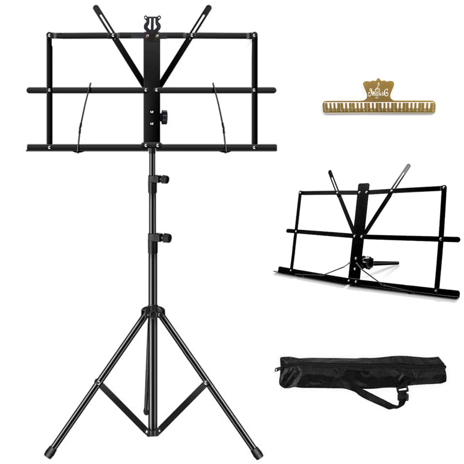 

Ennbom Складная Портативная Музыкальная Подставка с Чехлом для Переноски