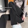 2026 Herfst/Lente Afslankende Zwangerschapsbroek met Micro-flare en Split