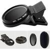 37mm CPL Polarized Phone Lens, Universal Phone Camera Polarizer Filter Clip On CPL Phone Polarizer Lens, Polarized Lens for Phone Compatible with
