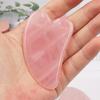 Natural Stone GuaSha Tool Jade Facial Beauty Rose Quartz Scraping Massager Firm Skin Care Face Gua Sha SPA Physical Therapy