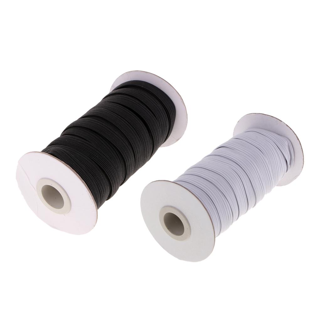 Flat Elastic Cord for Sewing Supplies High Quality Elastic Laces for Wigs Underwear and Sportswear