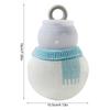 Snowman Hot Water Bag Large Capacity 320ml PVC Warm Water Bottle for Hands and Bed Heating Winter for Women