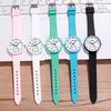 Simple Girl'S Heart Student Watch Exam Watch Girl Small Fresh Versatile Soft Girl Digital Quartz Watch