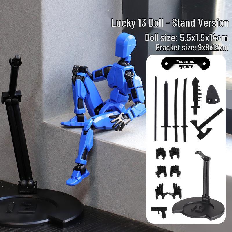 3rd Gen 13-Joint Movable Figurine: DIY Decompression Toy