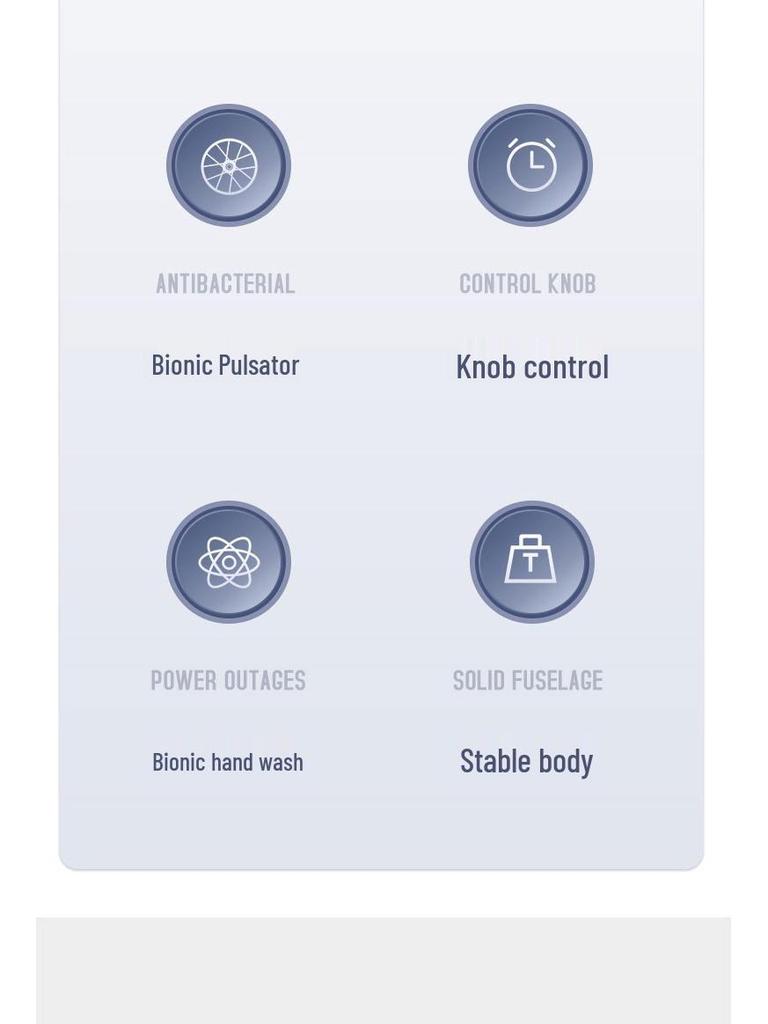 Compact Semi-Automatic Mini Washing Machine with Blue Light and Spin Function