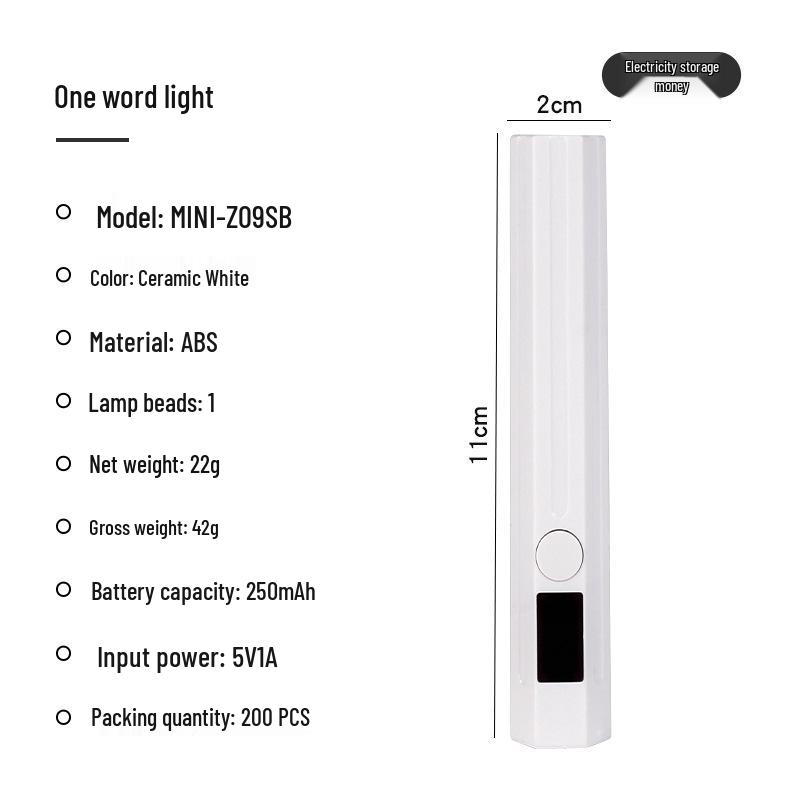 Portable Rechargeable UV Nail Art Quick-Dry Light Holder