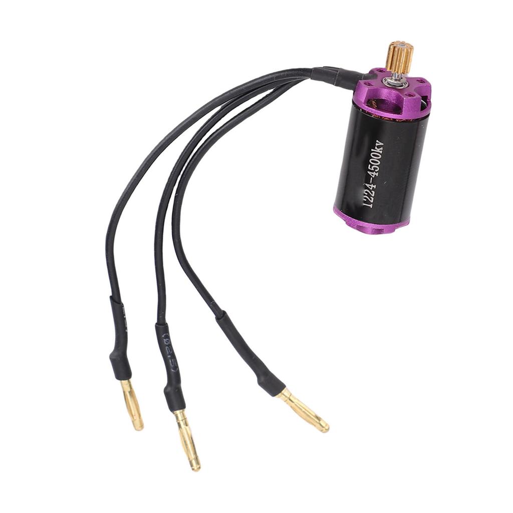 1224 4500KV Outer Rotor Motor Fit for SCX24 RC Car Brushless Motor 1 18 1 24 1 28 RC Car Accessories