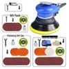 5" & 6" High-Speed Pneumatic Sander and Polisher, Model 313 Handheld Air Grinder