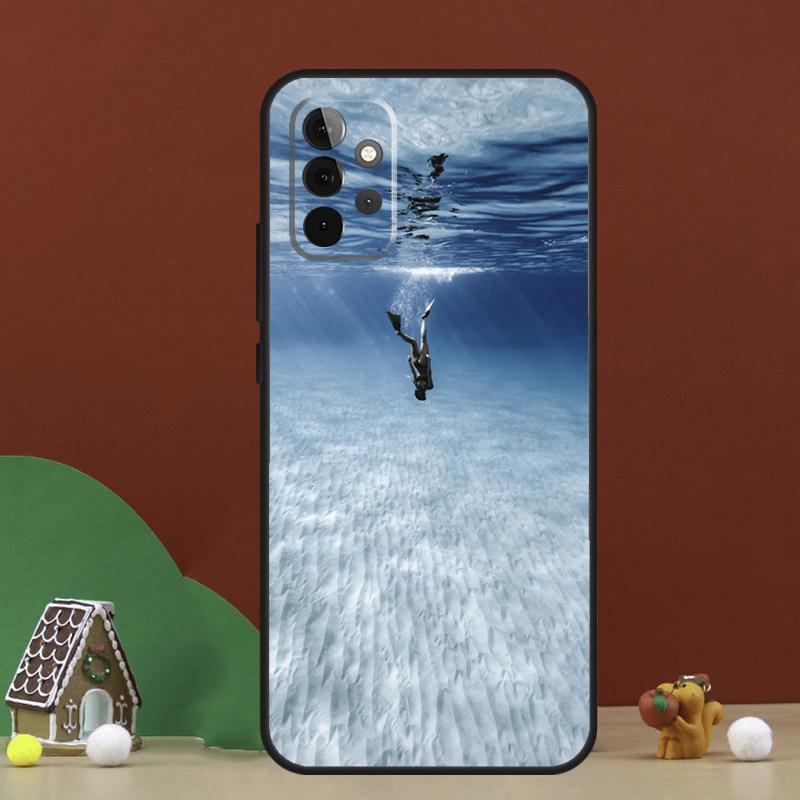 

Scuba Diver Underwater Diving Caving Case For Samsung Galaxy A36 A56 A06 A13 A53 A32 A12 A22 A52 A35 A17 A16 A55 A15 A54 A34 A14 Samsung A24 4G
