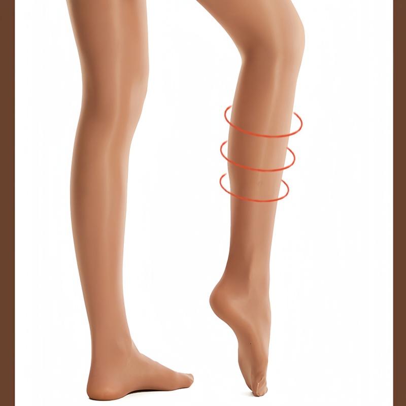 2025 New 70D Oil Glossy Shaping Leggings Tights Plus Size 5XL High Waist Tummy Control Shiny Yoga Pantyhose for Women