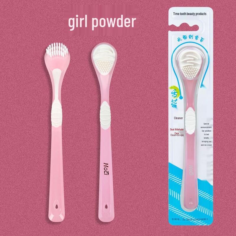 Dual-Use Tongue Scraper & Cleaner