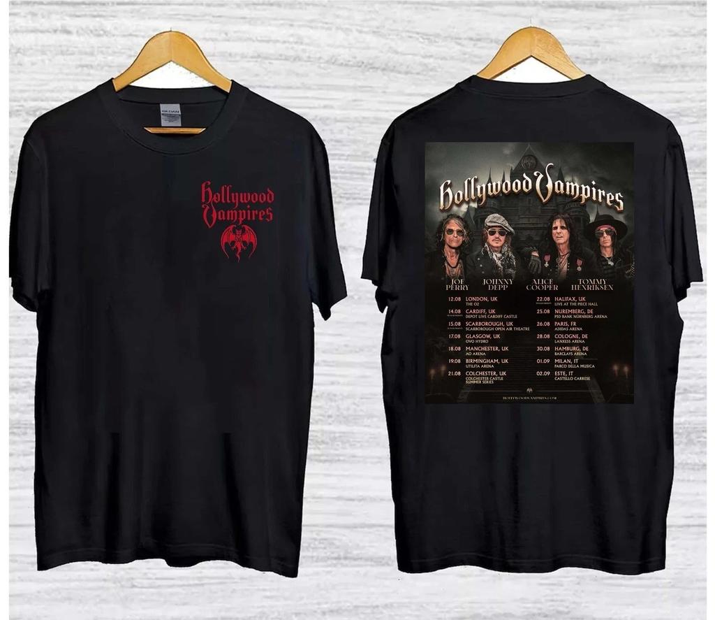 T-Shirt Reprint HOLLYWOOD VAMPIRES Tour Mondiale 2026