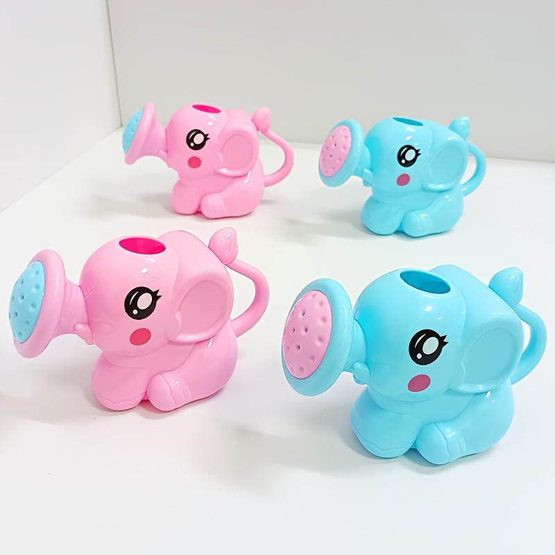 Elephant Design Baby Bath Rinse Cup, Newborn Bath Toy & Shower Head, Fun Water Play Supplies for Baby Bathing