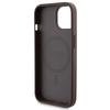Zestaw Guess Gubpm5P15S4Gemgw Iphone15 6.1 Hardcase + Powerbank 5000Mah Magsafe Brązowy/Brown 4G Metal Logo