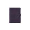 Genuine Leather A5 Business Planner Binder - Retro Style