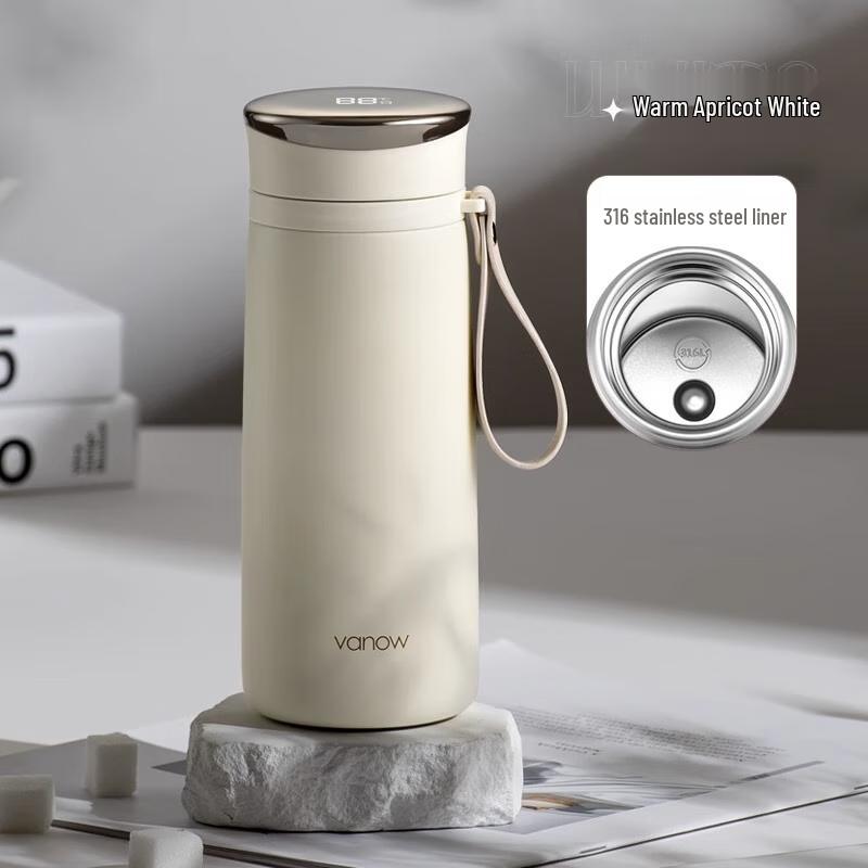 Vanow Smart Temperature Display Thermos