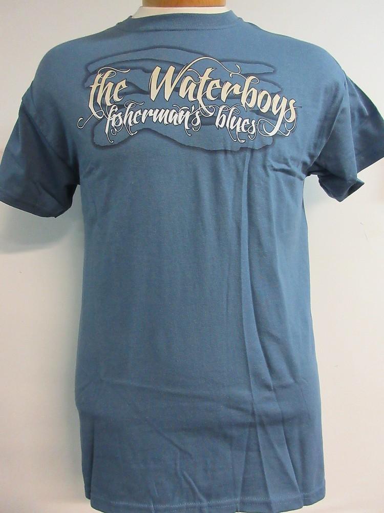 WATERBOYS OFFICIAL MERCH FISHERMAN BLUES BAND CONCERT MUSIC  MEDIUM Unisex T-Shirt M