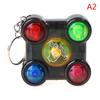 1PC Giocattolo Antistress per Adulti Bambini Portatile Colorato a Forma di Gamepad Labirinto di Memoria Cubo Gadget Portachiavi Gioco Educativo di Svolta