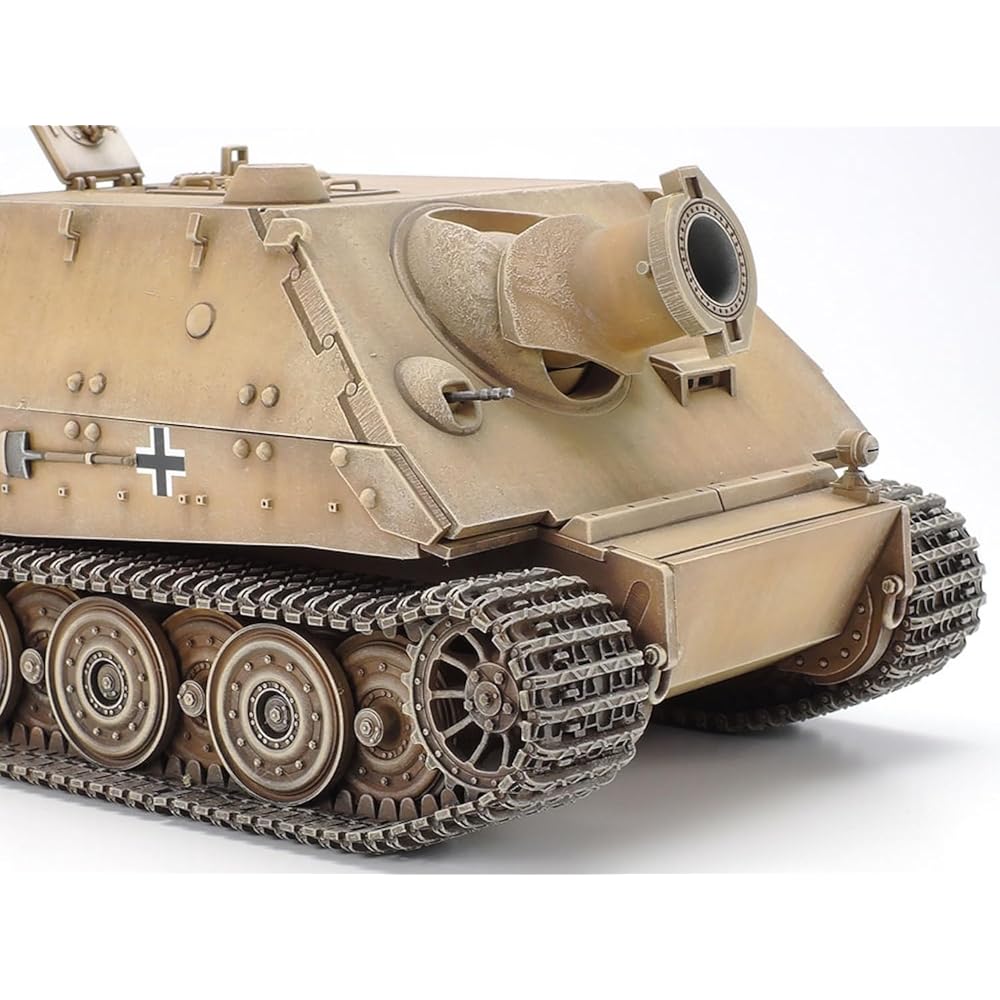 TAMIYA 1/35 Military Miniature Series No. 177 German Army 38cm Assault Mortar Storm Tiger Plastic...
