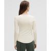 Lululemon Hold Tight Long Sleeve Shirt Light Ivory