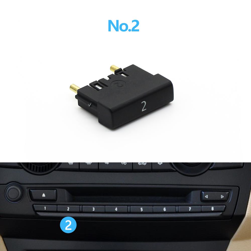 Buton Control Comutator Player Multimedia CD Panou de Bord Mașină Butoane Mod Număr Digital Pentru BMW X5 X6 E70 E71 E72 2007-2013