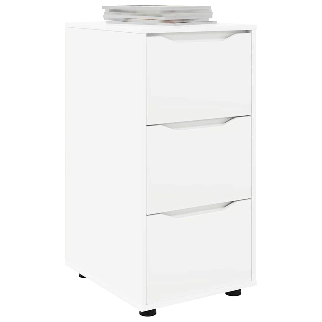 Storage Cabinet White 40 x 48 x 81 cm Engineered Wood