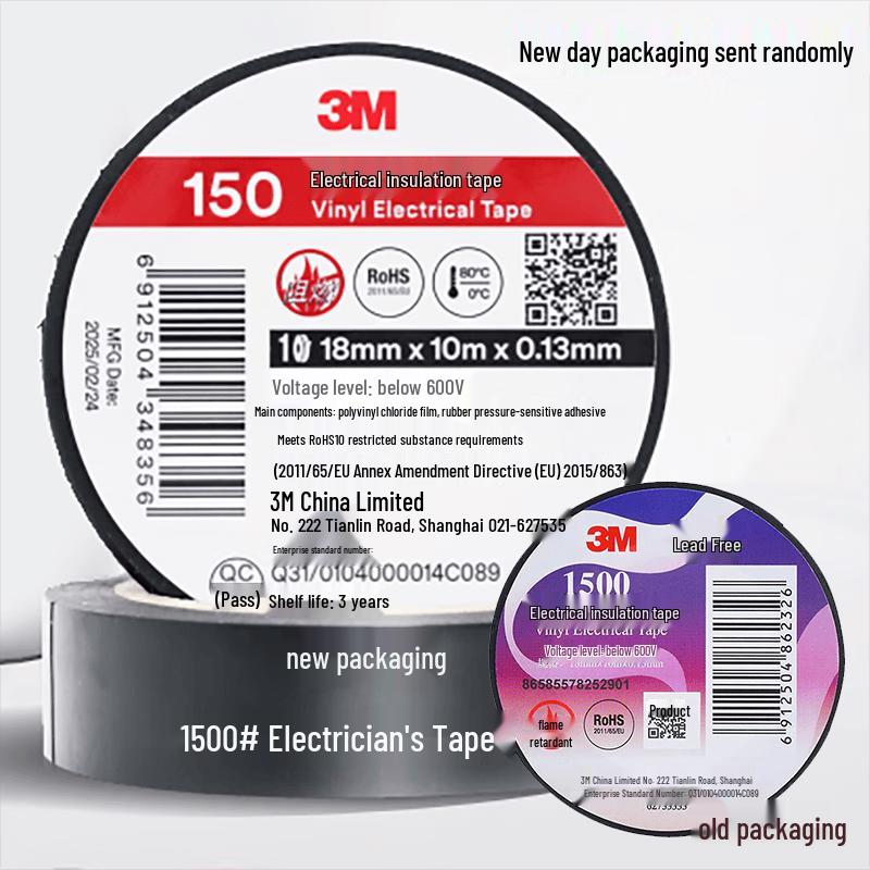 3M Scotch 1500 PVC Electrical Insulation Tape