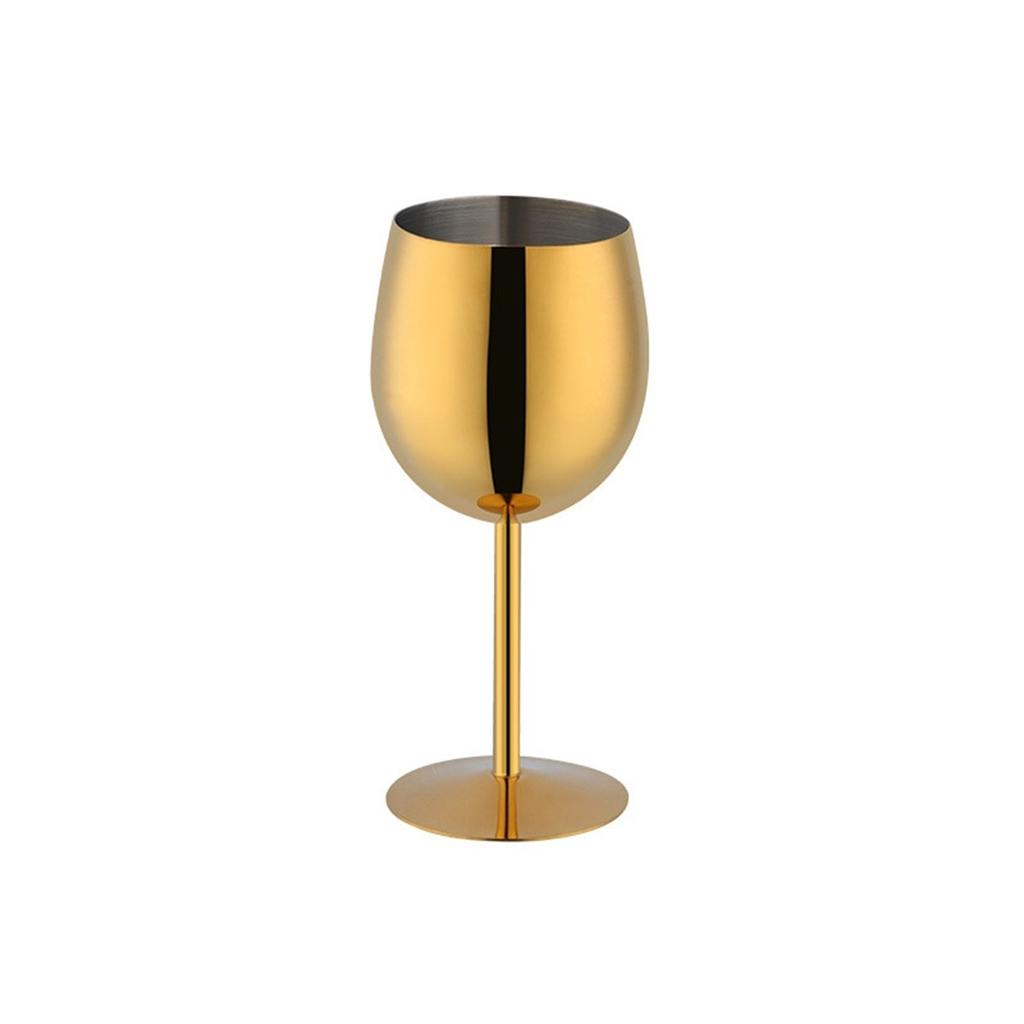 Functional 350ML Stainless Steel Wine Glass for Indoor and Outdoor Use