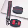 Silicone Key Cover for Mercedes-Benz A Class B Class C Class E Class S Class CLS CLA GLA GLK ML R Class W203 W204 W211 W212 with Keychain Key Fob Case