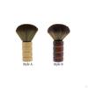 Barber Neck Duster Brush ,Hair Cleaning Sweeping with Wooden Handle, Hair Removal Hairbrush