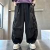 Pantaloni Cargo Larghi ad Asciugatura Rapida da Ragazzo - Tendenza Primavera/Estate 2025