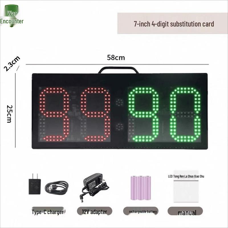Basketball Electronic Scoreboard & Substitution Board