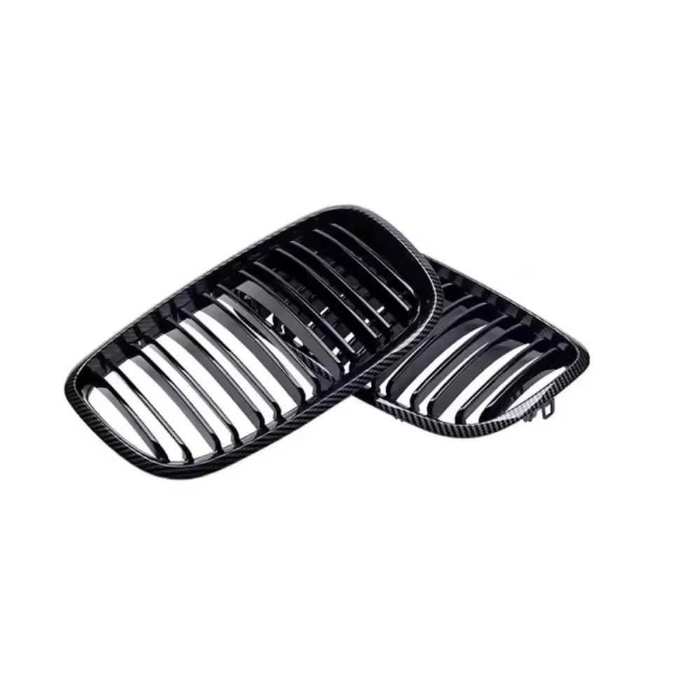 Compatible Silver Grille for 07-14 BMW X5/X6 E70 E71 Starry Sky Edition.