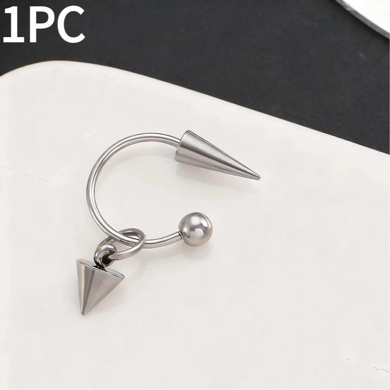 

1PC y2k Punk Rivet Earrings for Women Korean Fashion Geometric Stud Earrings Charms Gothic Earrings Accessories Fashion Jewelry 0.8MM