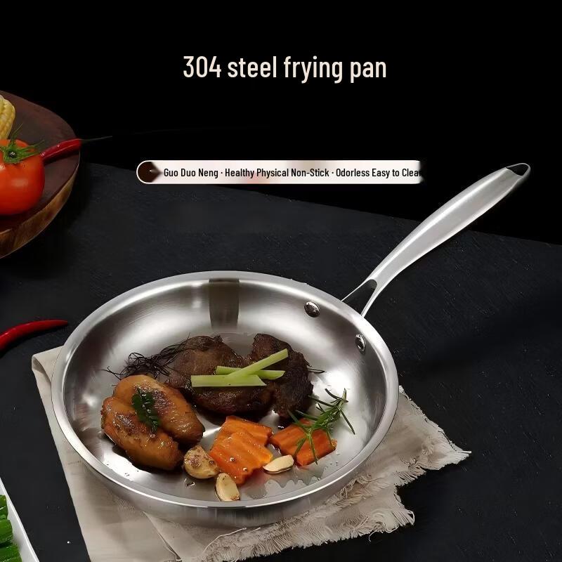 Wutuo Tri-Ply Stainless Steel Frying Pan