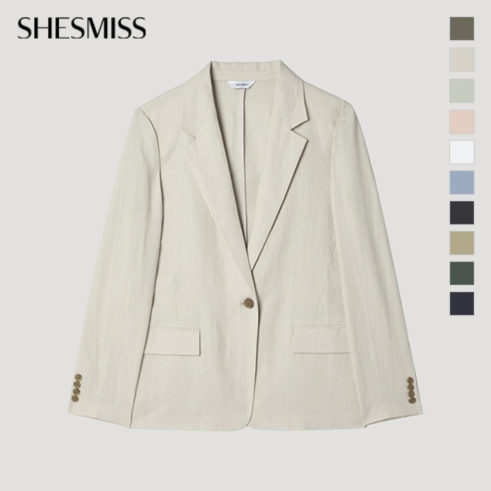 [Ona S miSS] Lněné sako na míru Swwjkp22010
