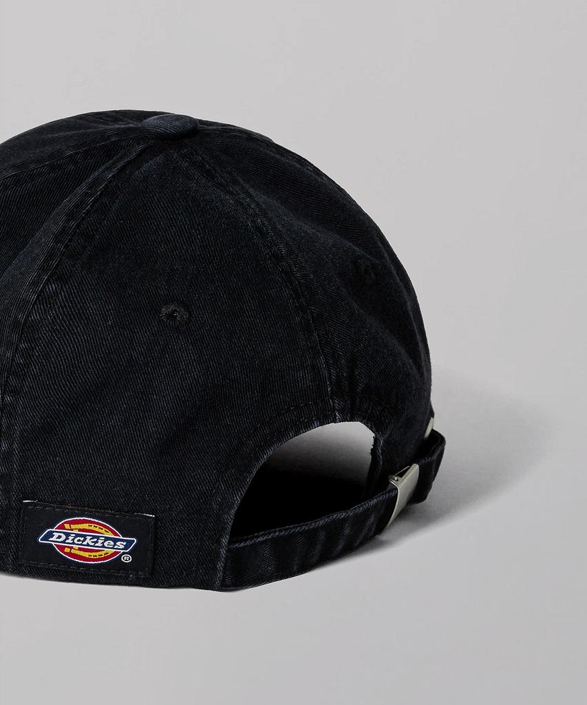 Dickies Washed Mono Logo Ball Cap Washed Black/Green