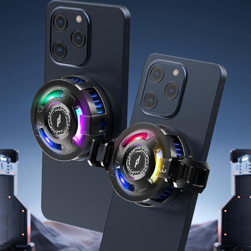 Magnetischer Handykühler Halbleiterkühlung Digitalanzeige E-Sport Live-Streaming Kühlung Tablet Rückseitenclip Kühler
