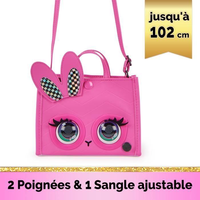 Purse Pets - Tote Bag Lapin - Sac interactif (cligne des yeux, chante ...)