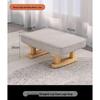Creative Solid Wood Fabric Stool