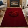 Manchester United Logo Red Design Patterned carpet, non slip mat suitable for living room and bedroom sofas