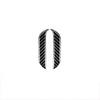 2pcs Carbon Fiber Dashboard Side Panel Cover Trim For Toyota 4Runner 2010-
