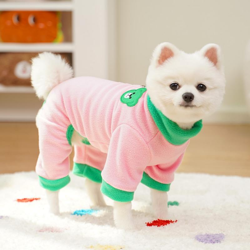 Four-legged Clothes for Pets and Cats, Autumn and Winter Outerwear for Dogs, and Can Be Used To Lead Cats